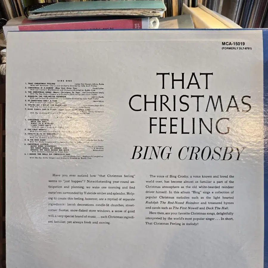 Bing Crosby.that christmas feeling.80.US