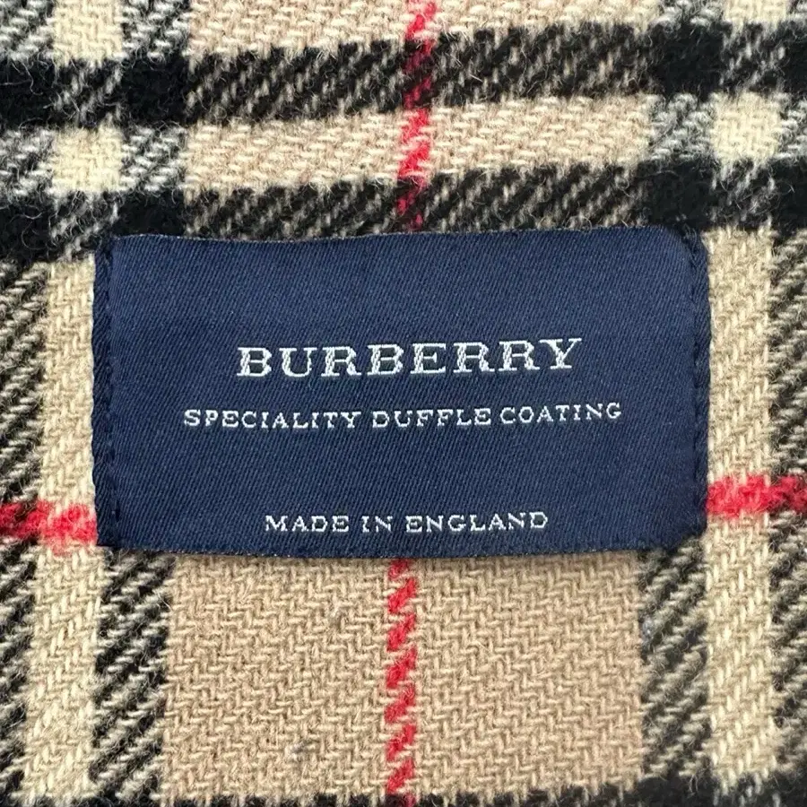 Burberry 버버리 레드 울 더플 코트