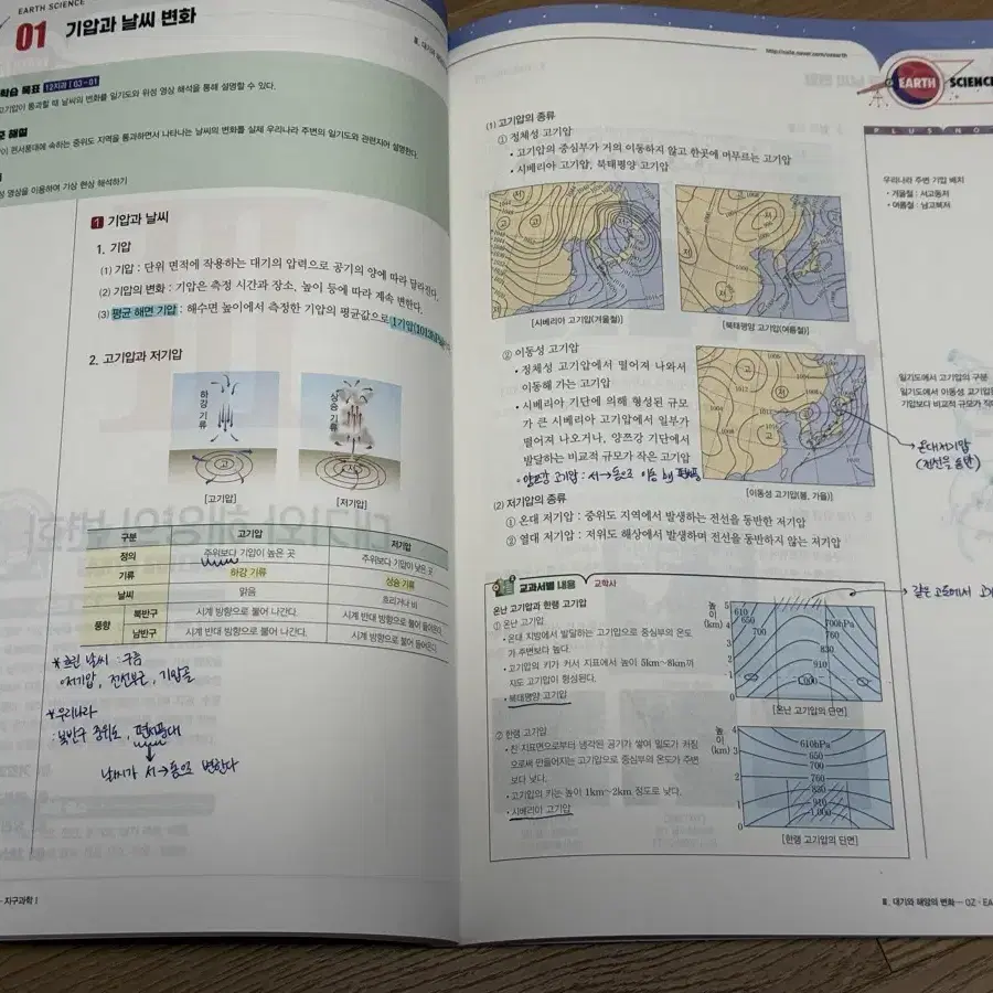 오지훈 2022 2025 OZ 필기노트 개념 지구과학 1 문제집