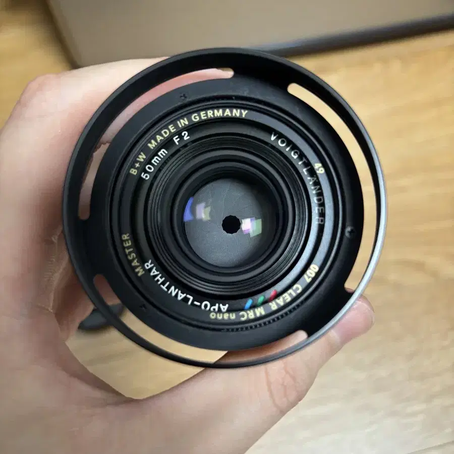 보이그랜더 아포란타 50mm f2 라이카 m 마운트