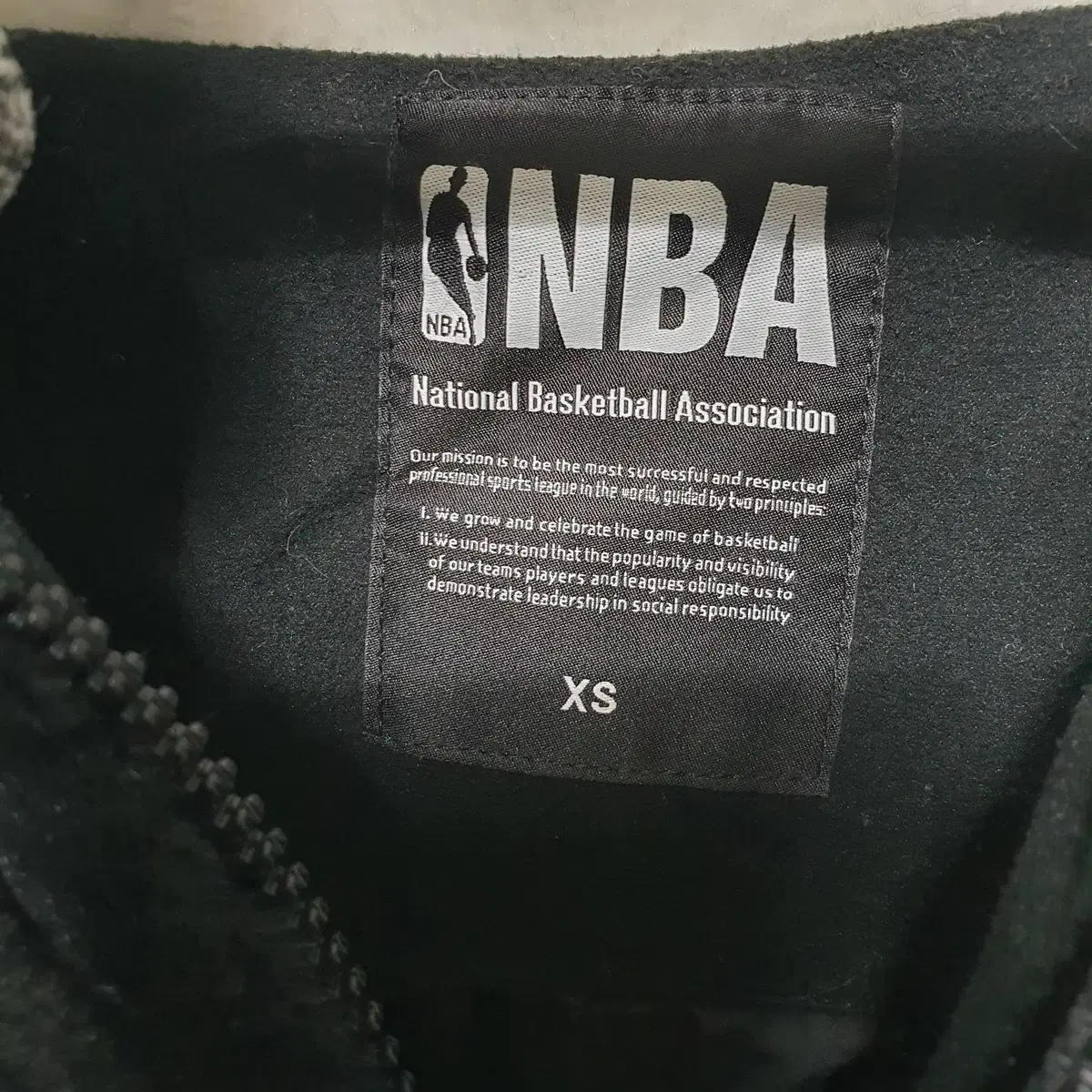 M-280 NBA 여성 후드 롱 플리스 집업 XS