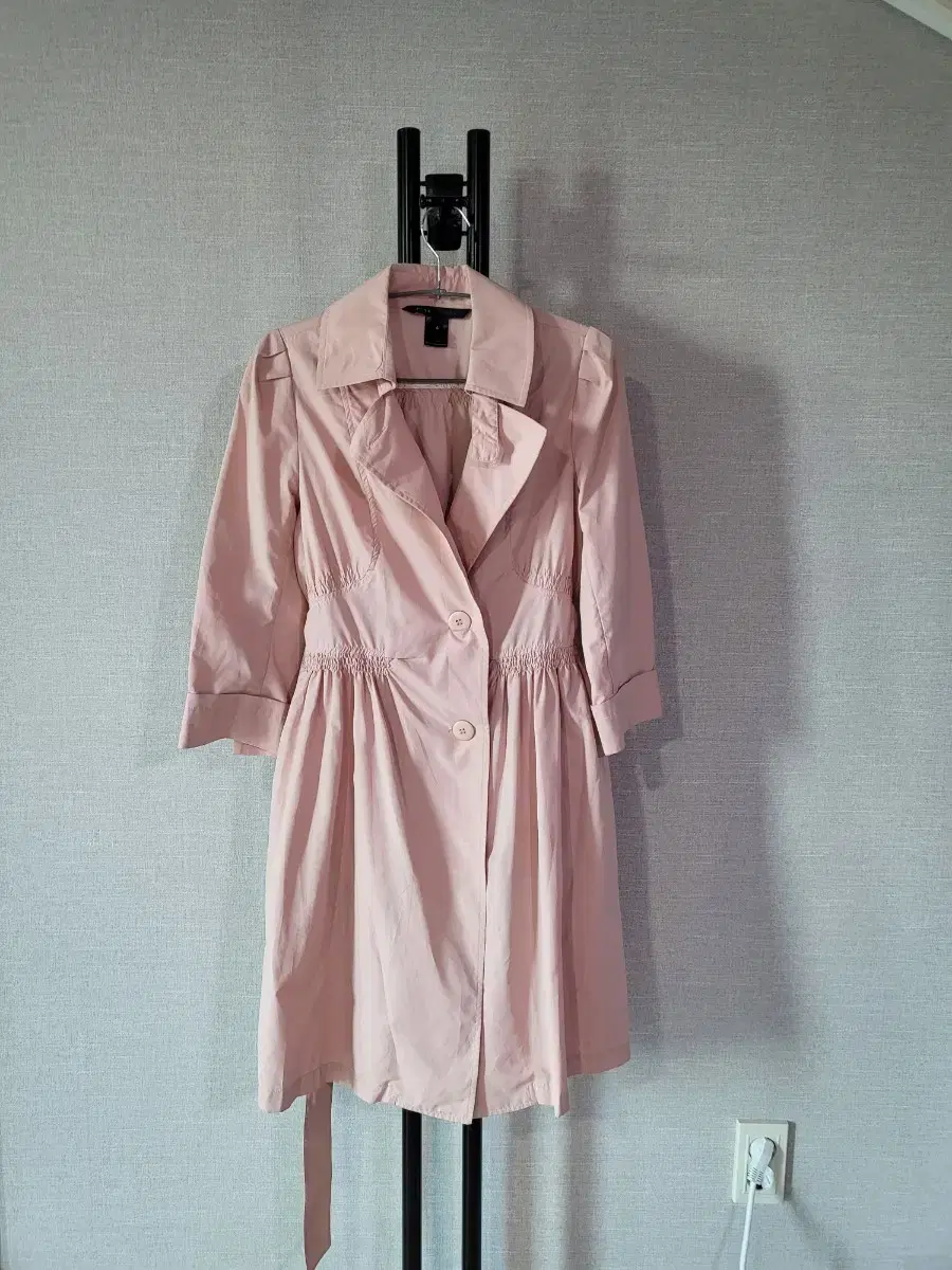 Marc Jacobs Pink Edged Trench Jacket S