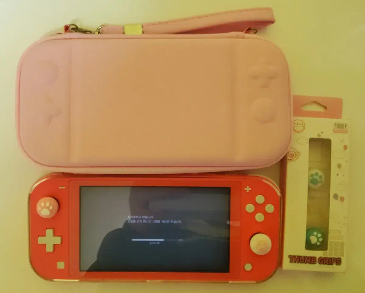 Nintendo Switch Light Coral for sale