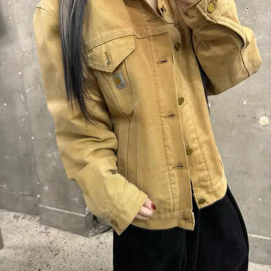 Carhartt 칼하트  브라운 디트로이트 자켓