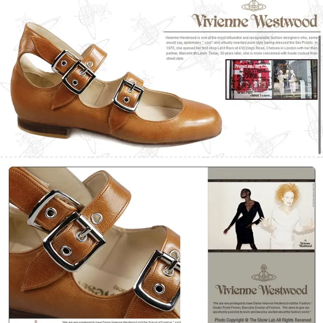 vivienne westwood roman 3 strap 36size