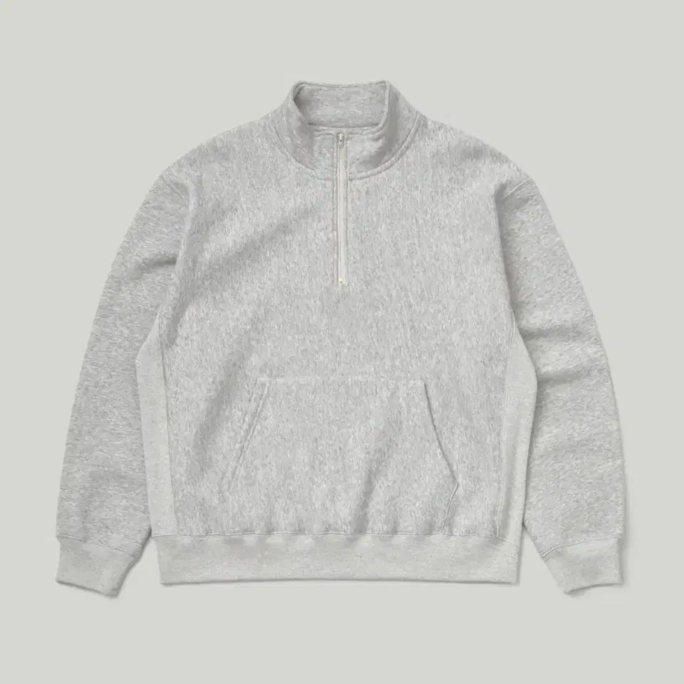 카키스 HALF ZIP POCKET PULLOVER GREY 판매합니다