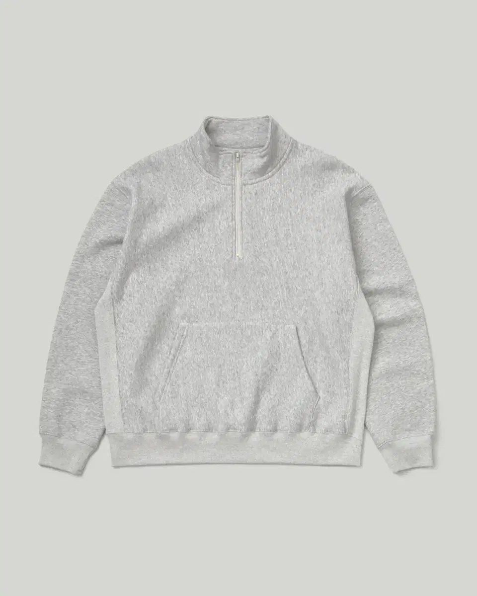 카키스 HALF ZIP POCKET PULLOVER GREY 판매합니다