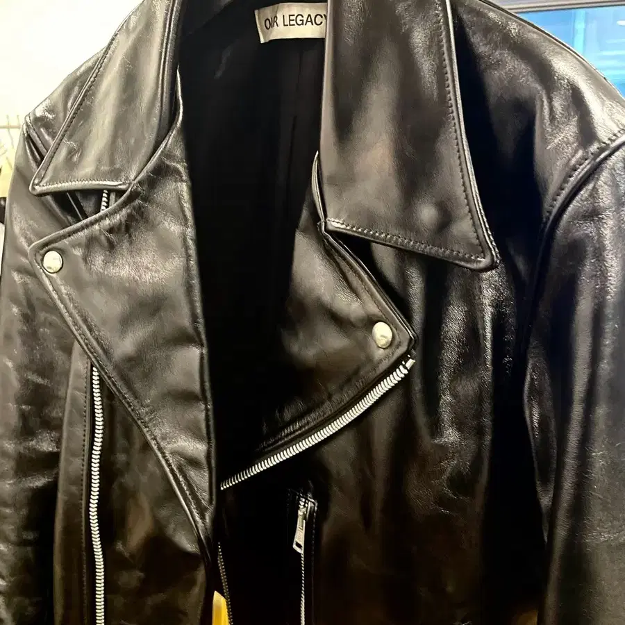 Our legacy leather jacket