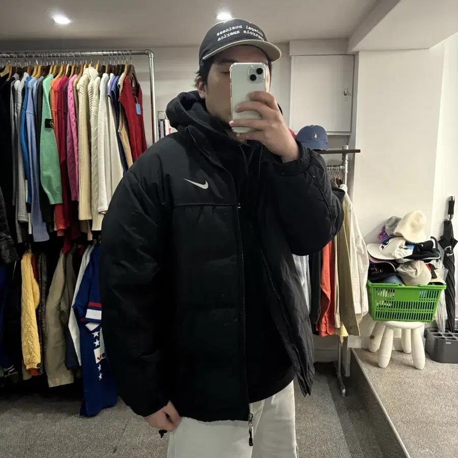 00s 나이키 acg 립스탑 패딩