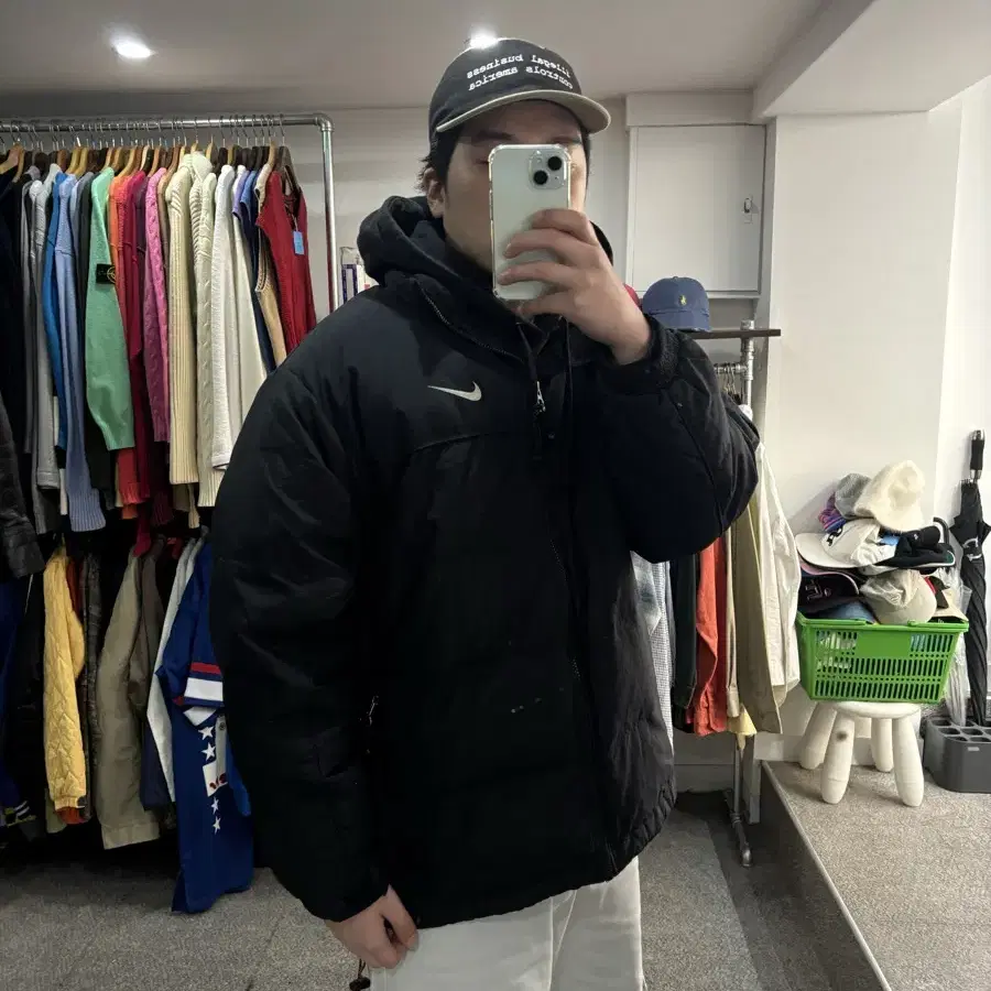 00s 나이키 acg 립스탑 패딩