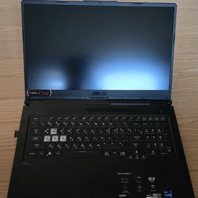 ASUS TUF FX706HM 17.3 인치 노트북 팝니다.