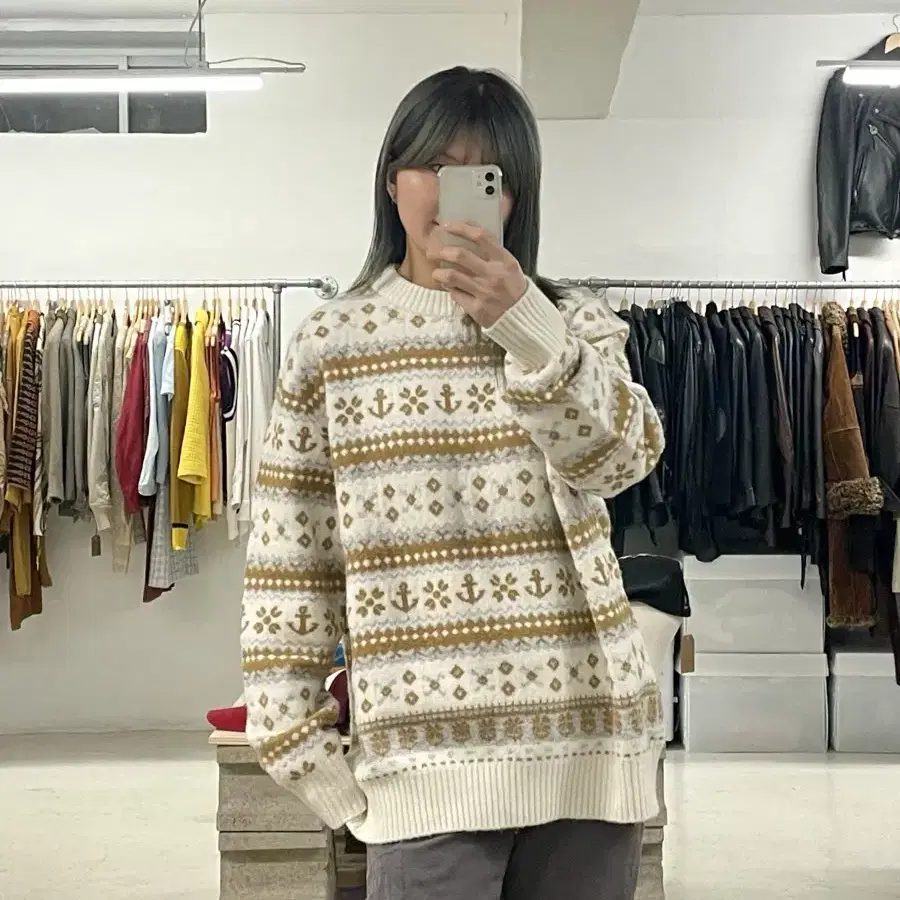 JW ANDERSON x UNIQLO anchor pattern knit