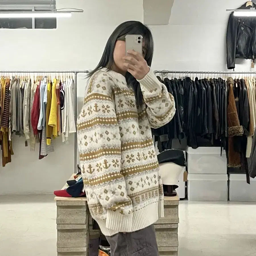 JW ANDERSON x UNIQLO anchor pattern knit