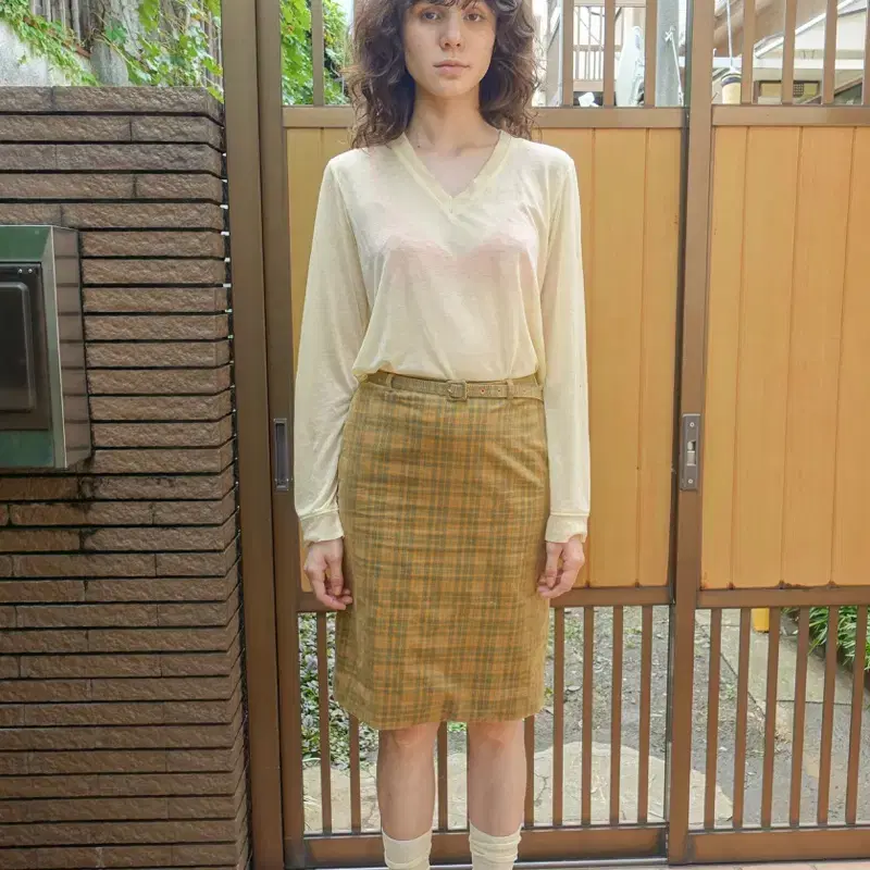 nuuanu Kuru Skirt _ Olive