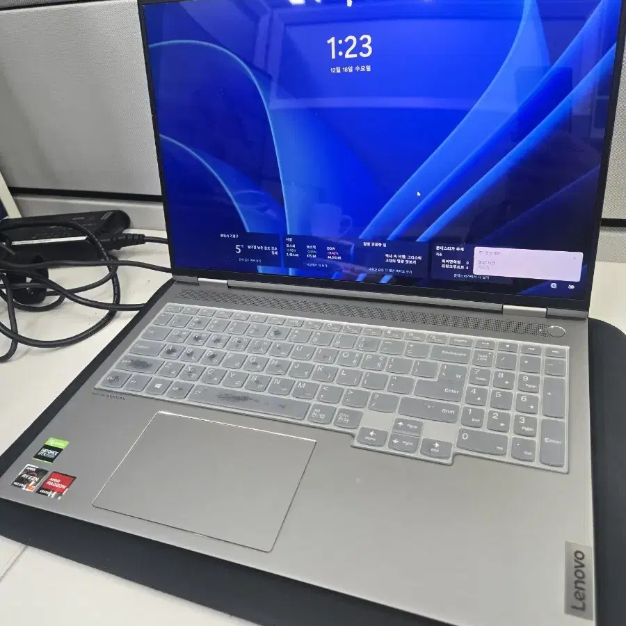 lenovo 16p g2 ach 노트북 (5800h,3060,16gb)