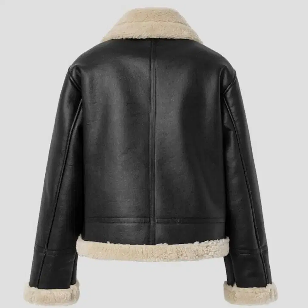 구호플러스 Signature Shearling Faux Leather 무