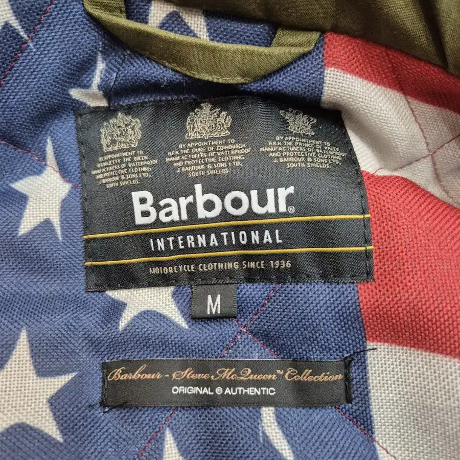 바버 스티브맥퀸 Barbour 자켓 (M사이즈)