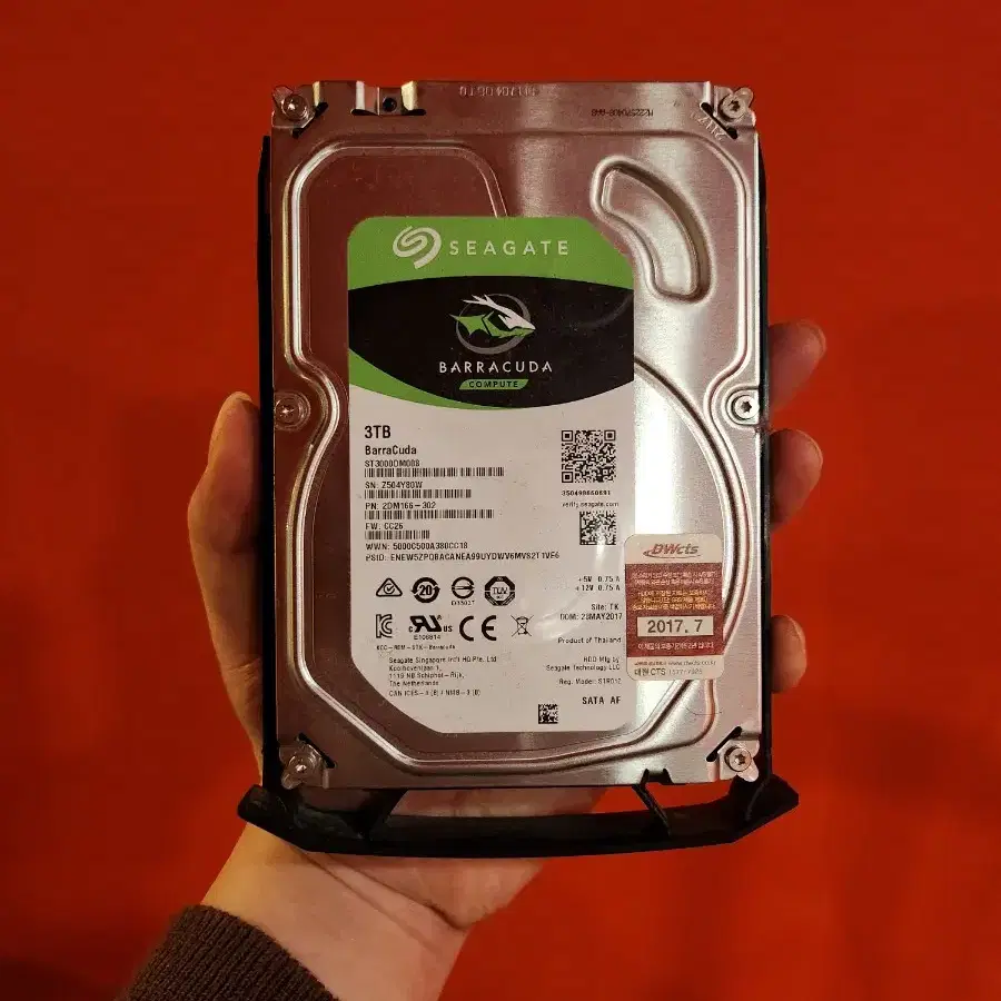 3TB HDD 씨게이트