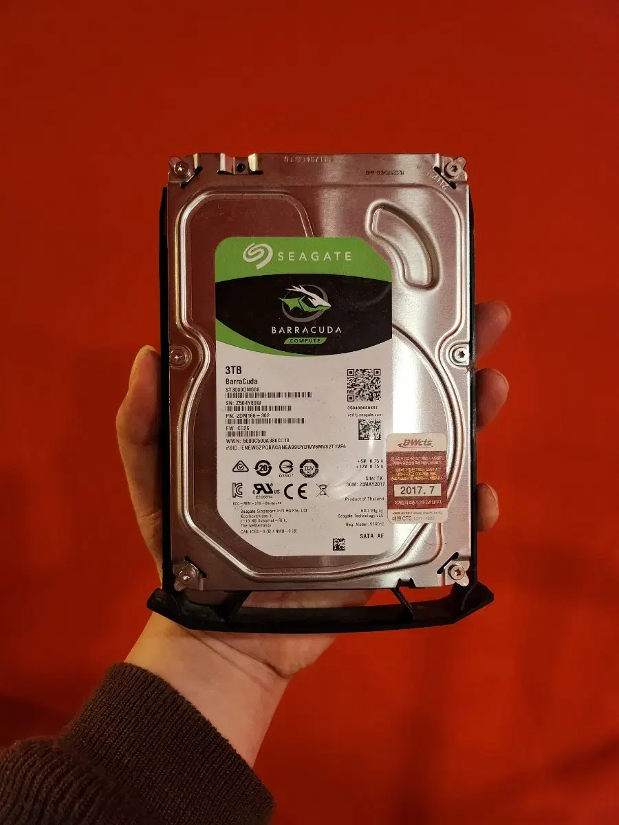 3TB HDD 씨게이트