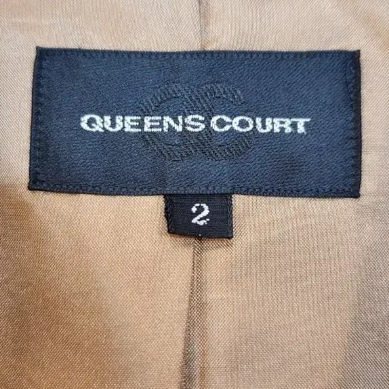 QUEENS COURT 양모 혼방 트위드 자켓