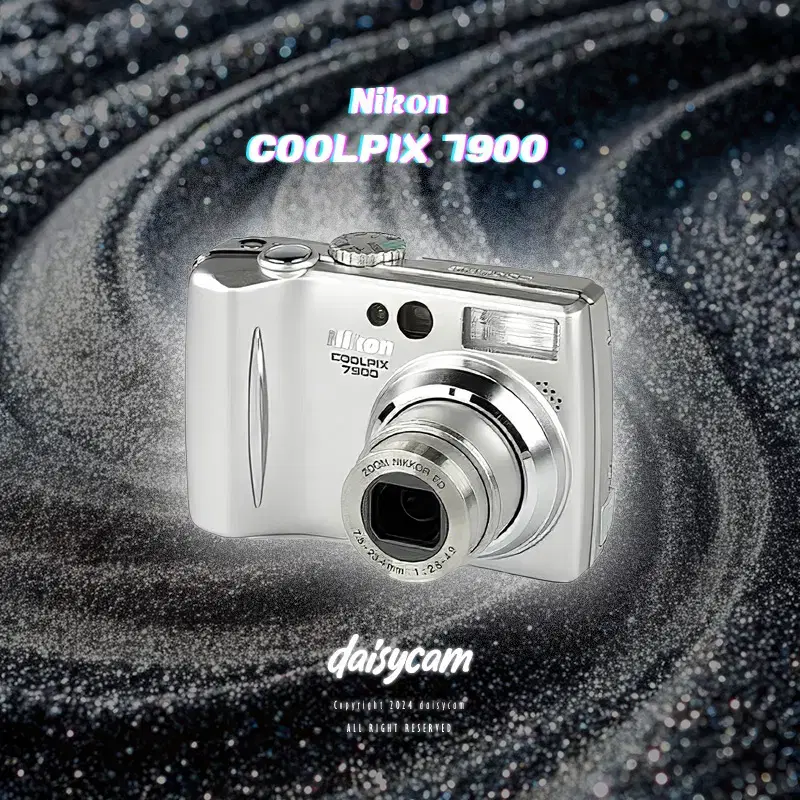 니콘 쿨픽스 COOLPIX 7900 실버 빈티지 디카 레트로 카메라