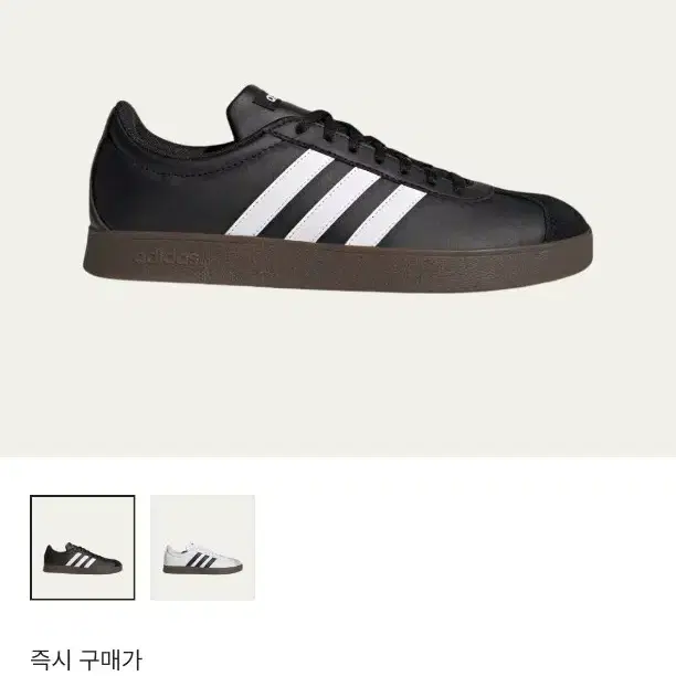 (W) Adidas VL Court Base Core Black Clou