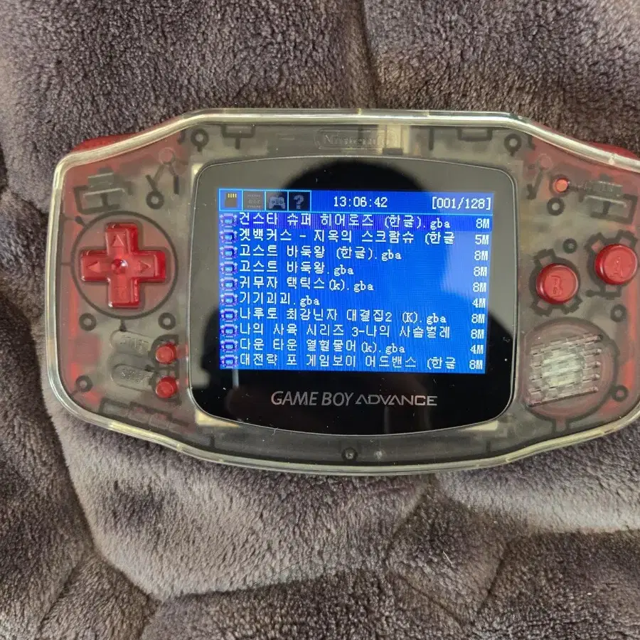 게임보이 어드밴스 GBA 백라이트 +이지 팝니다