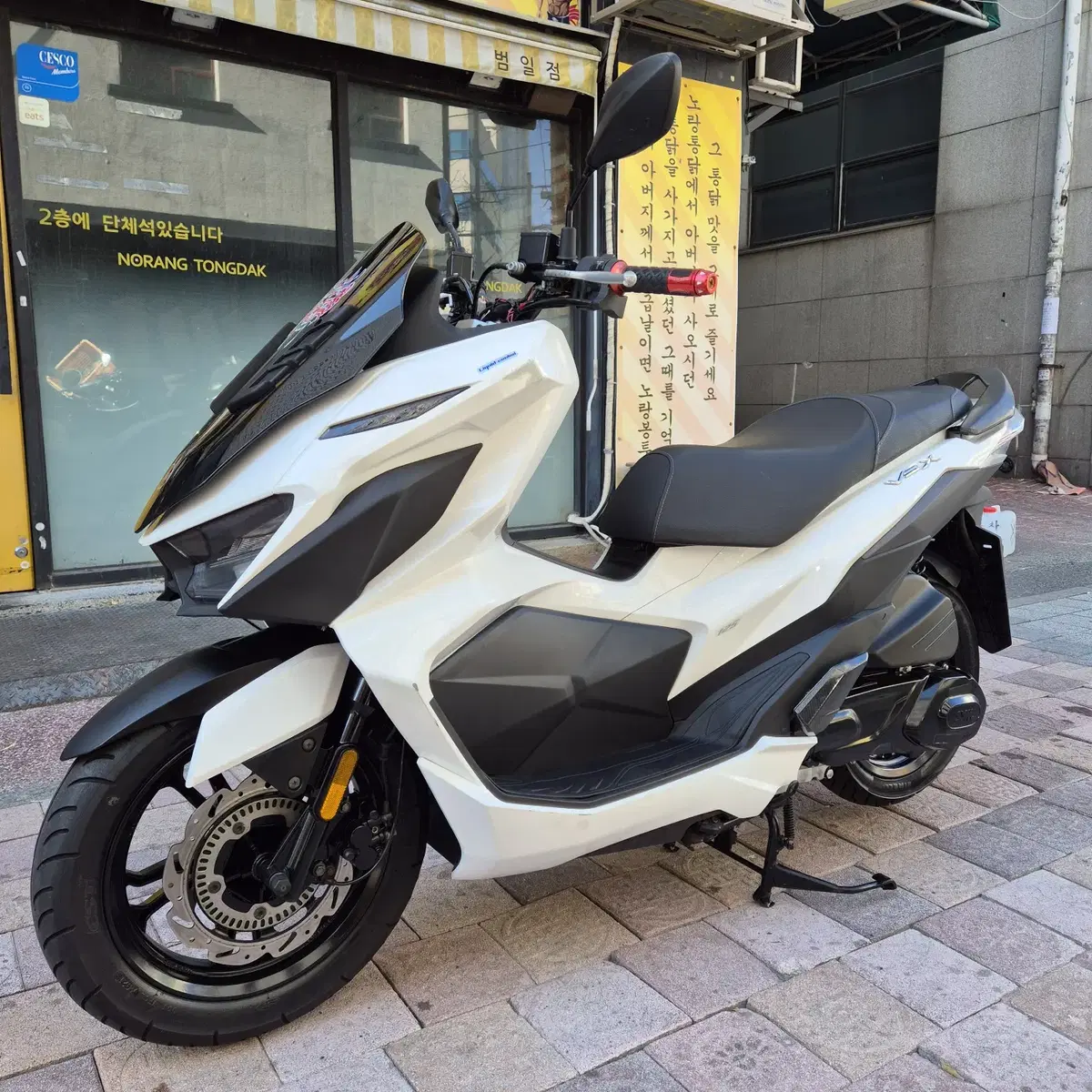 부산 센터판 S급 SYM VSX125 판매합니다.