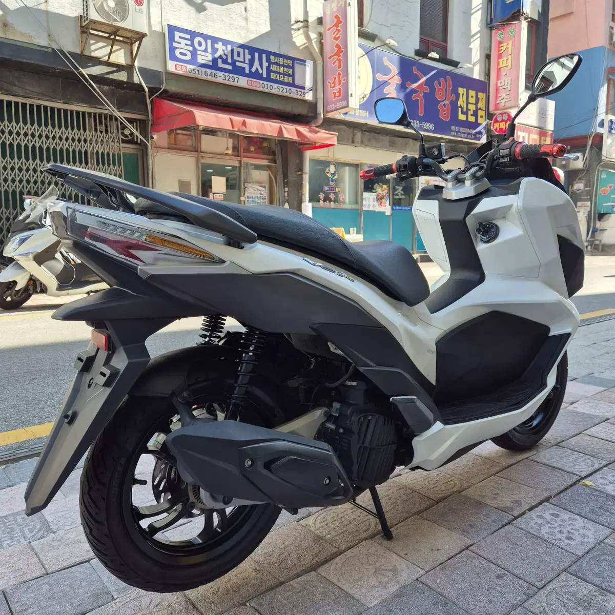 부산 센터판 S급 SYM VSX125 판매합니다.