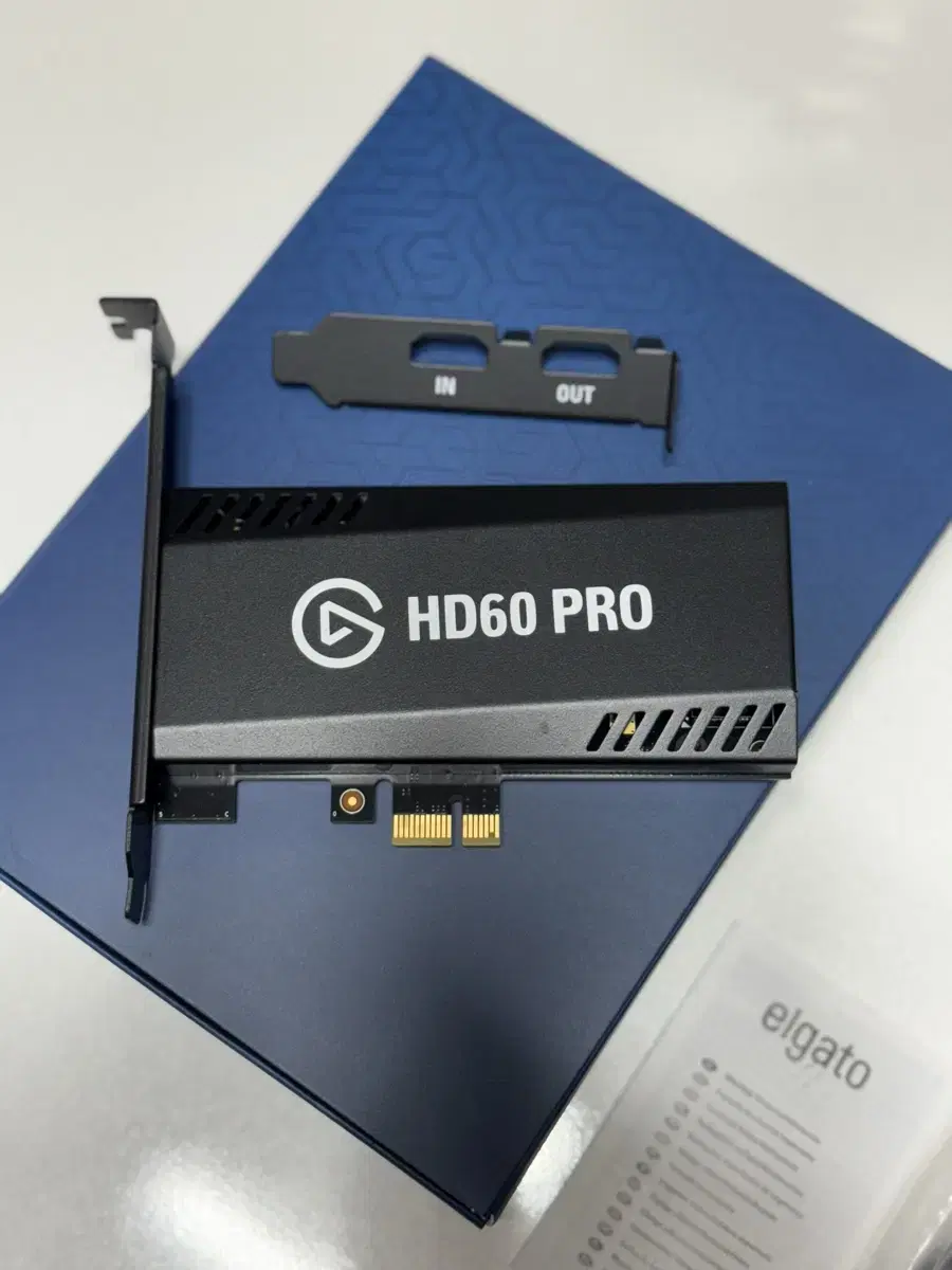 elgato 엘가토 hd60pro 내장형 캡쳐보드 풀박스