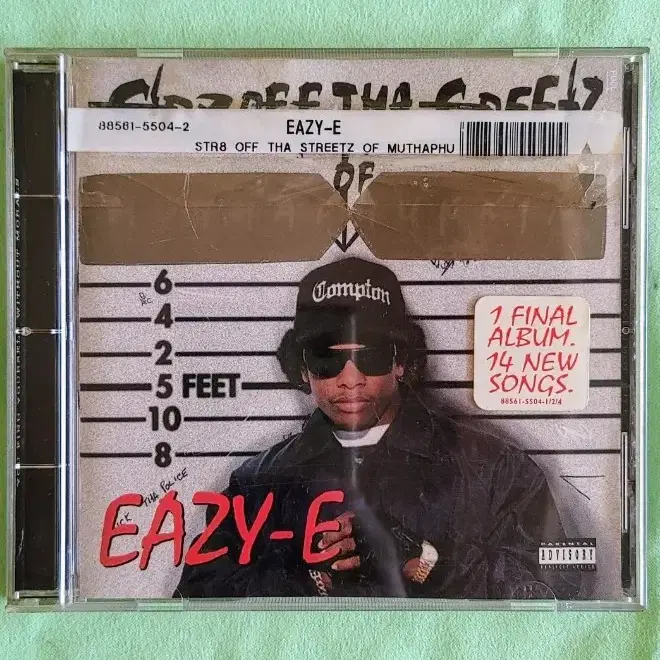 Eazy-E - Str8 off tha streetz CD