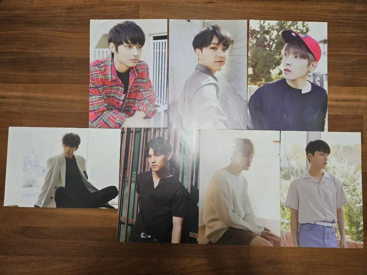 Seventeen I don't want to cry broadcast postcard wts