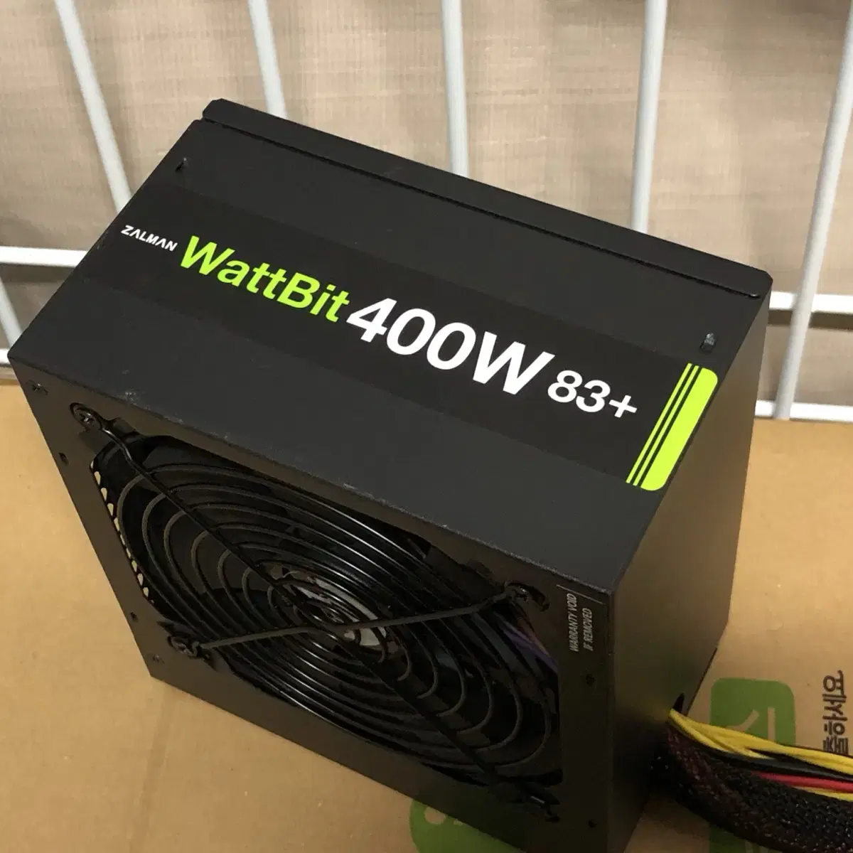 잘만 정격 400와트 83+ 컴퓨터 파워서플라이 (400W)