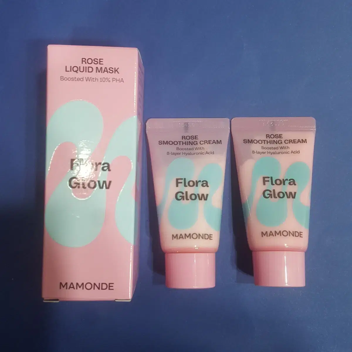 80+50ml Marmonde Flora Glow Rose Liquid Mask,Cream New