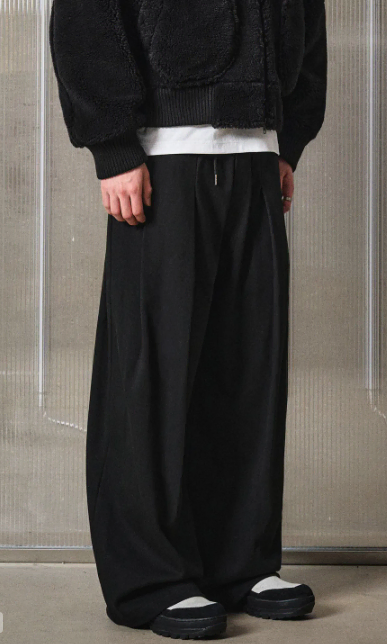 [ 46 ] Elmood Kendo Two-Way Sweatpants Black