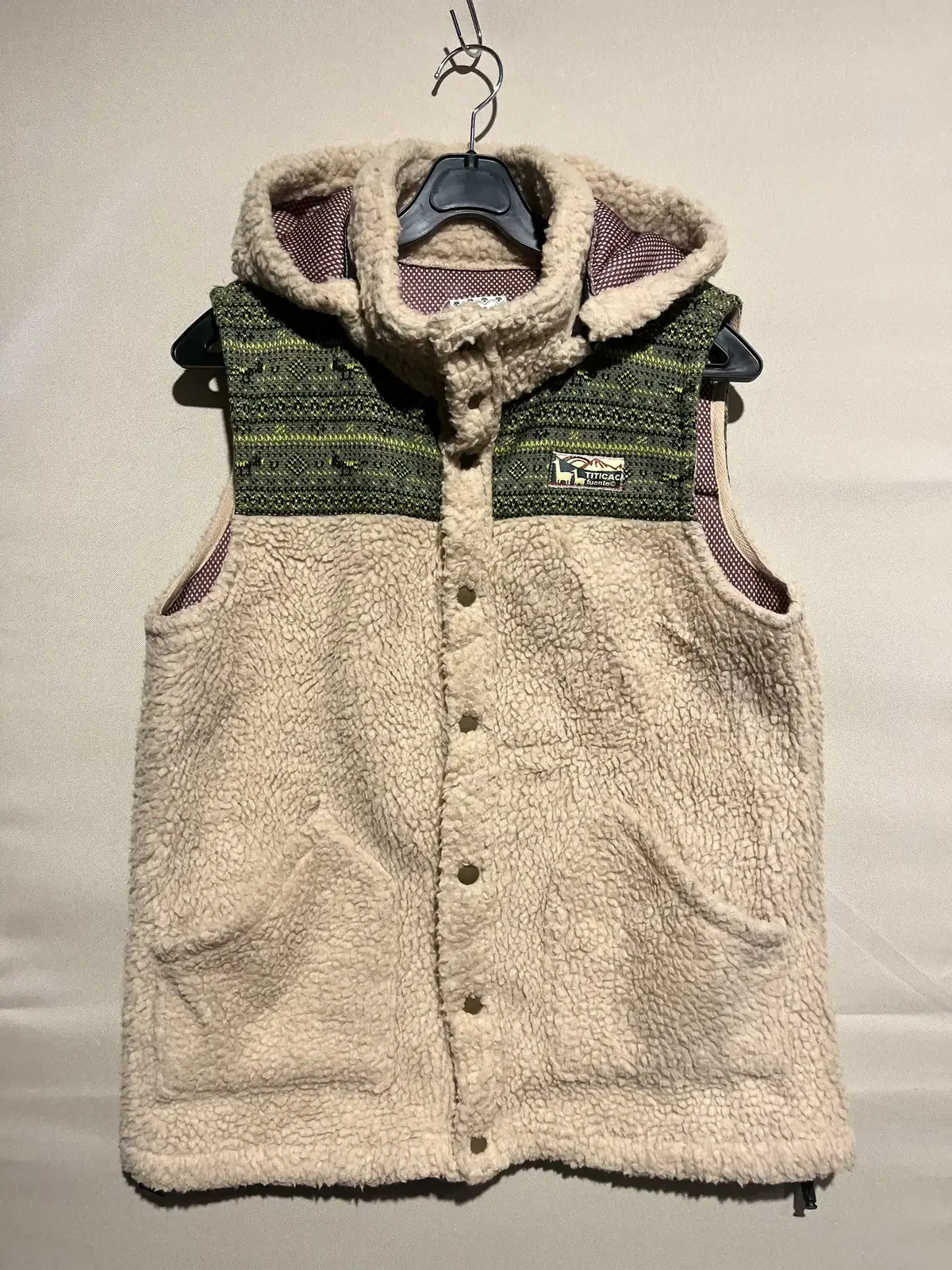 TITICACA Fleece Vest Jo Wanwon Shop