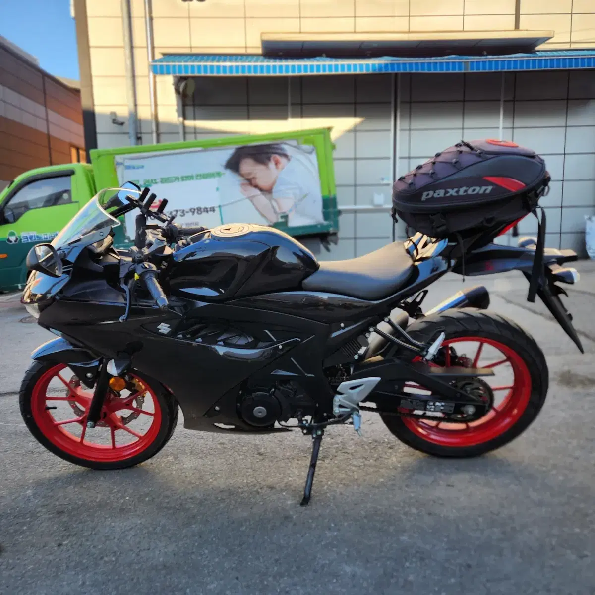 gsxr125 20년식 1만키로 요시무라풀배기 소음기없이 구변완,점검완료