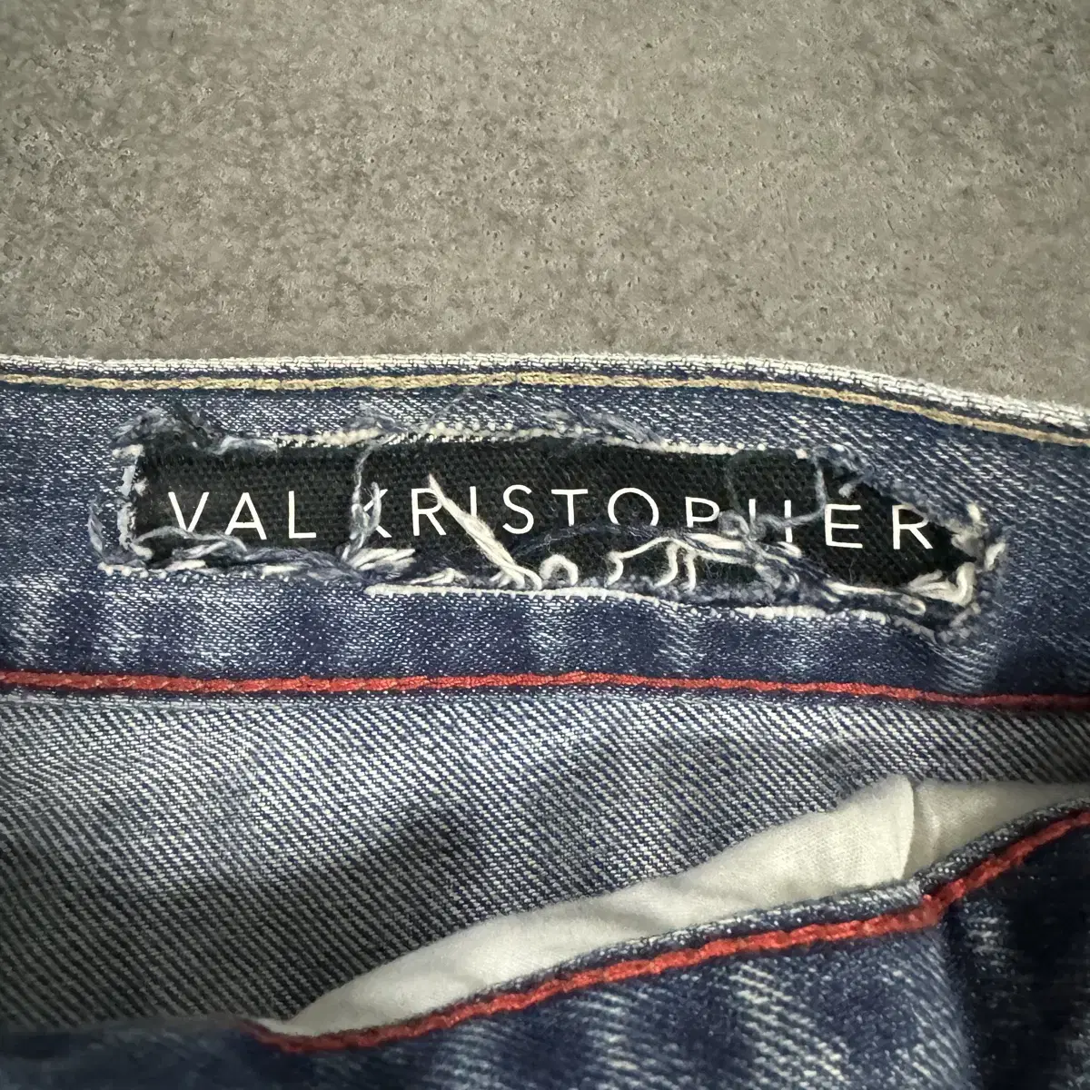 Valkristopher Fuck Denim Pants