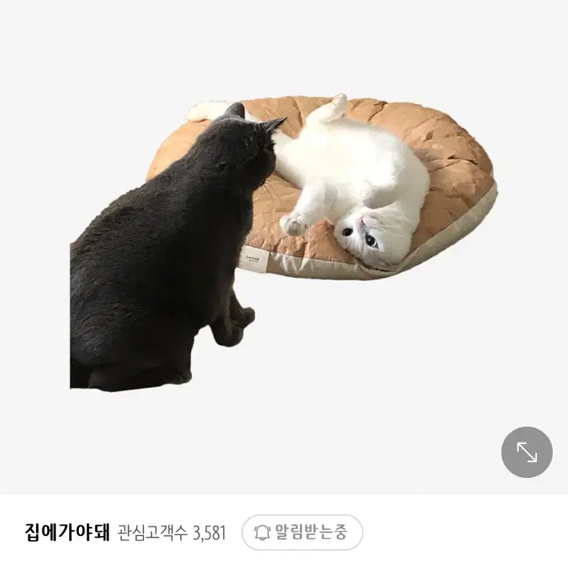 집에가야돼 누빔빈백+타이벡 빵방석 커버