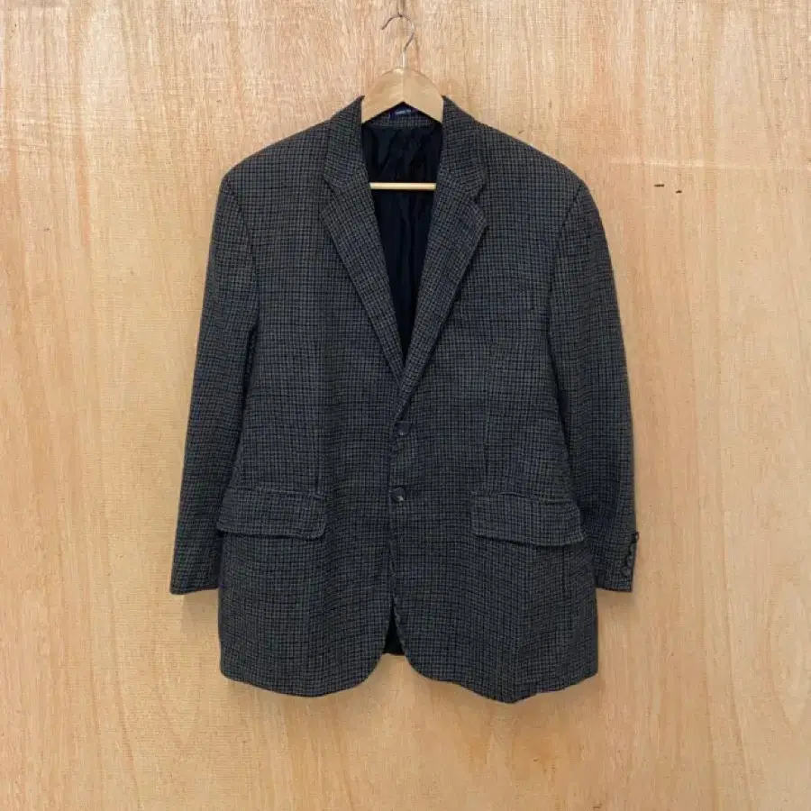 CHAPS ralph lauren houndstooth wool jack