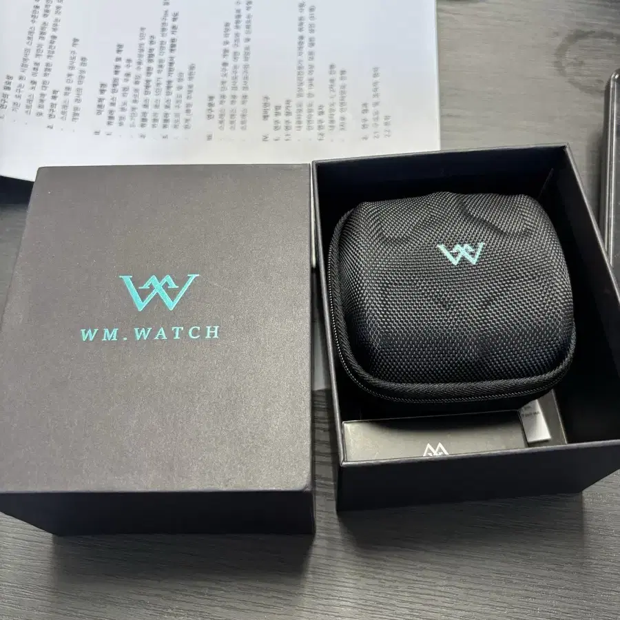 WM watch 스피드타이머 크로노그래프 쿼츠 시계