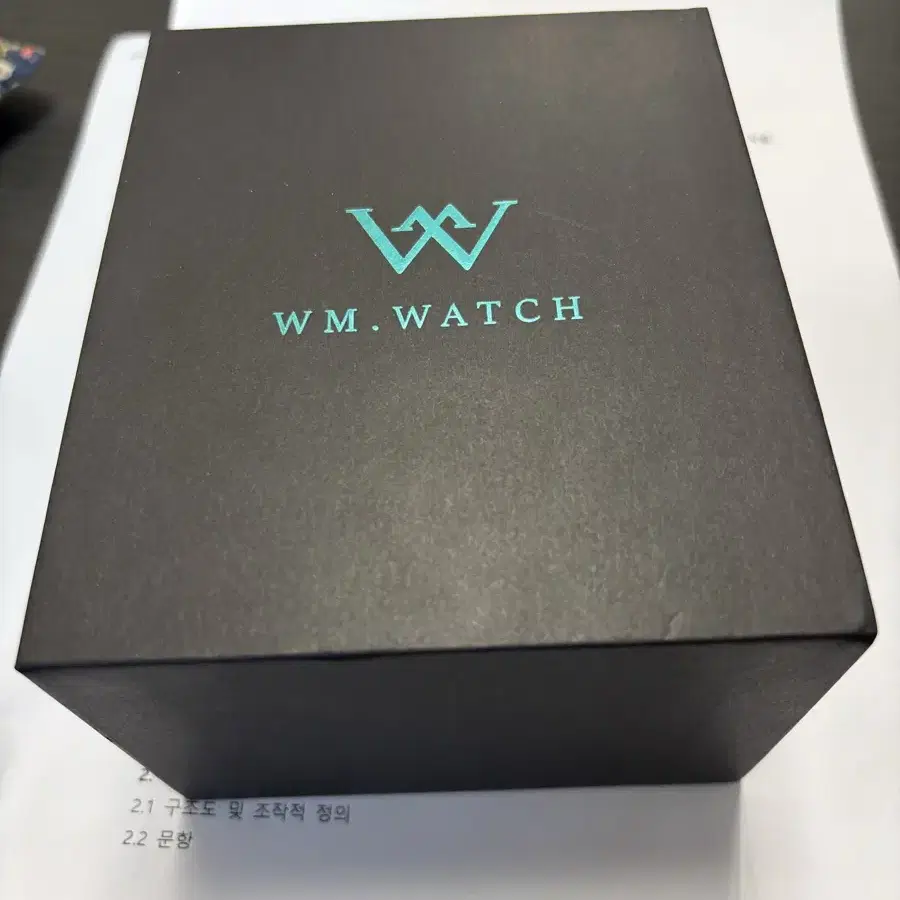 WM watch 스피드타이머 크로노그래프 쿼츠 시계