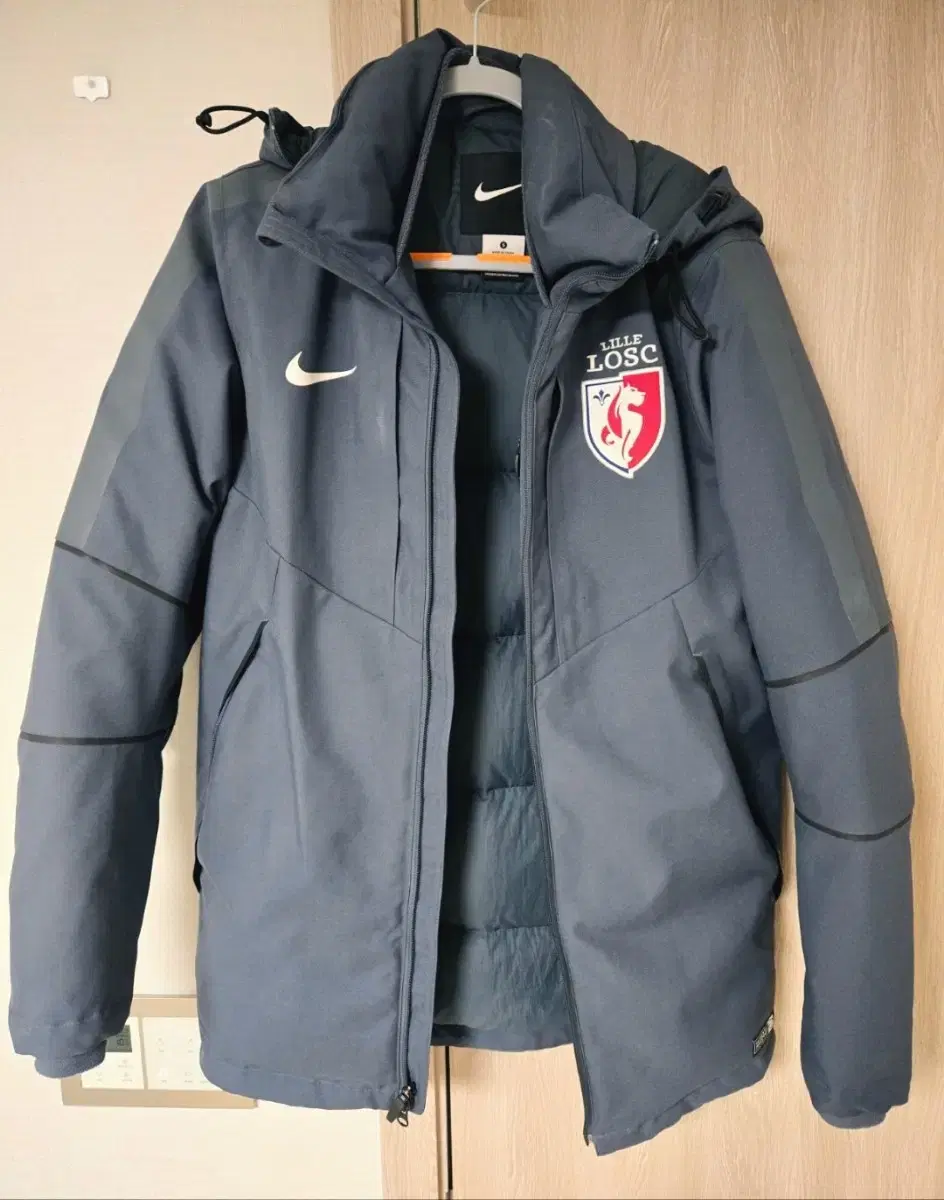 Lille FC Nike 550 Fill Duck Down Midfield Jacket Overseas S Size 100 approx.