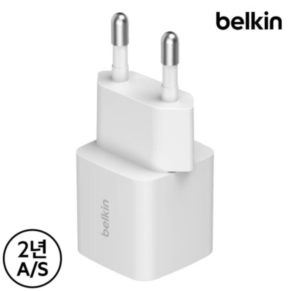 [미개봉] 벨킨 25W USB-C PD 3.1 충전기 (18,000원)