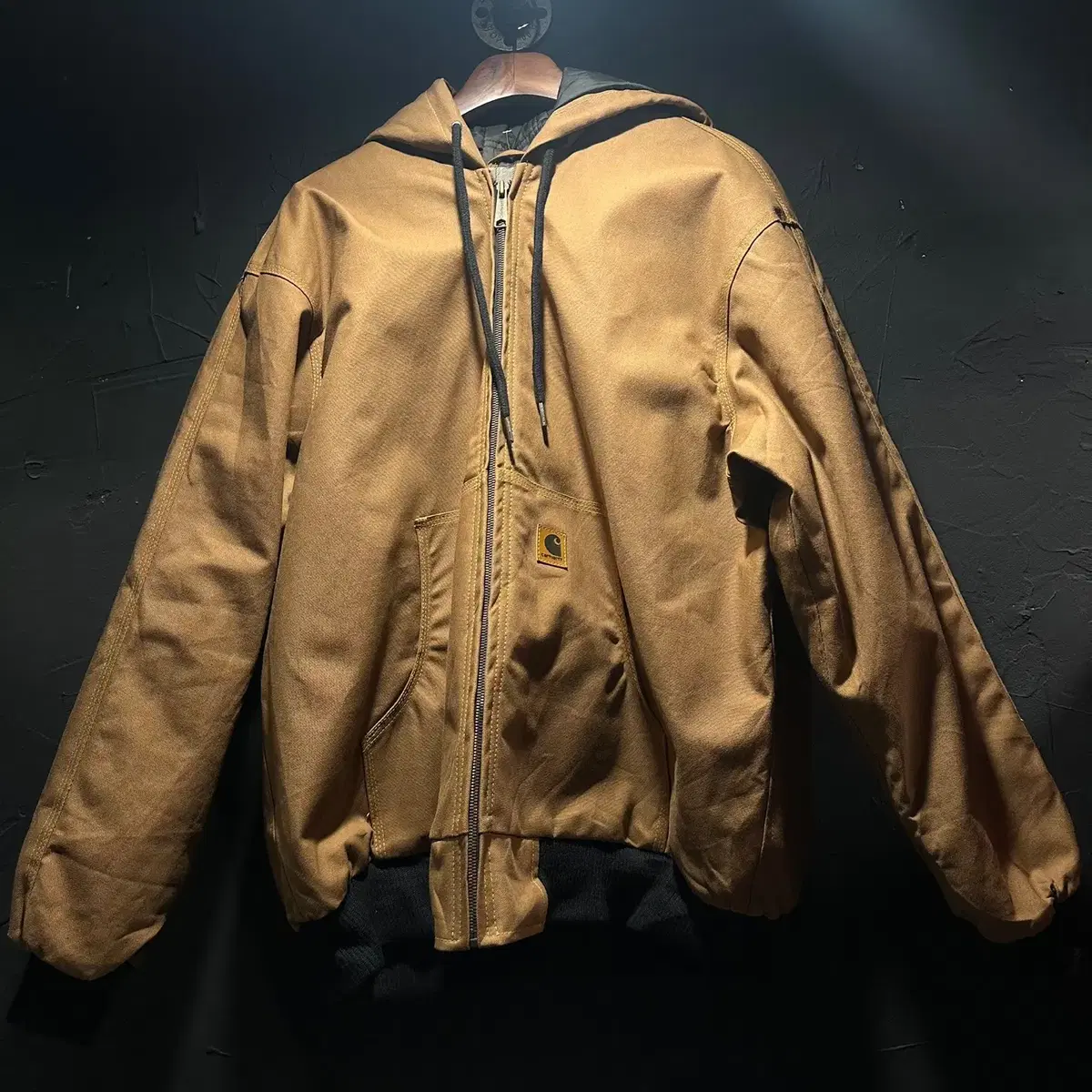 Carhartt VTG 칼하트 빈티지 액티브 후드점퍼 브라운