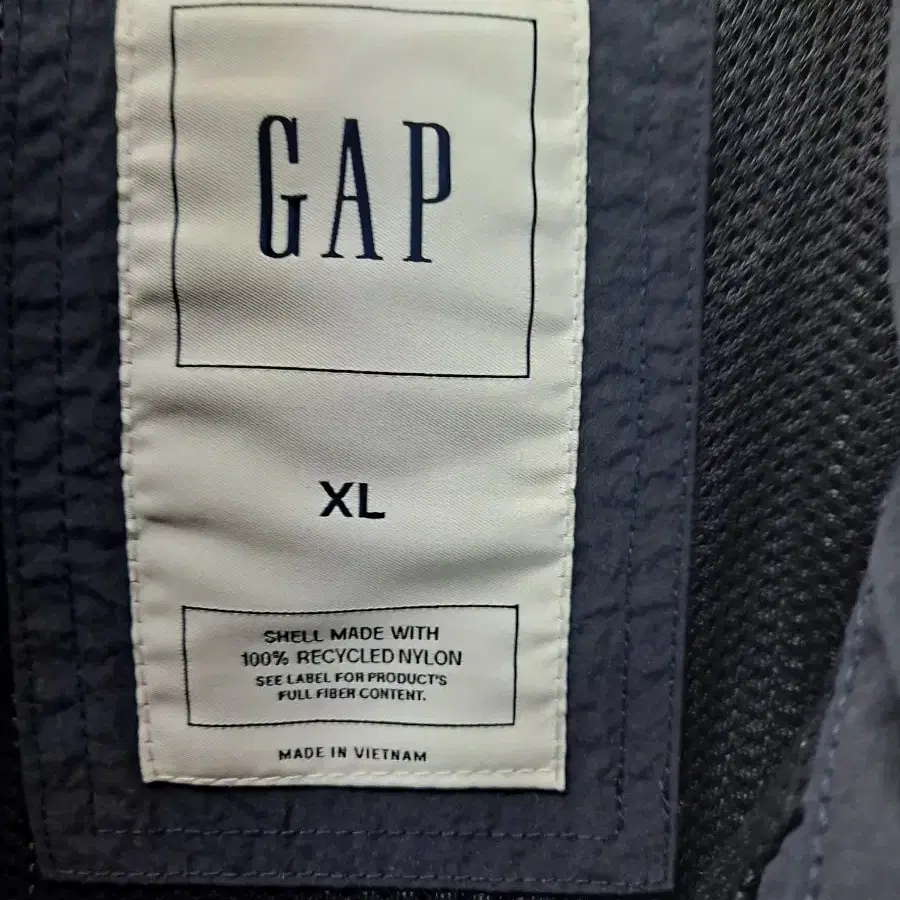 (XL) GAP 나일론 코치자켓 네이비