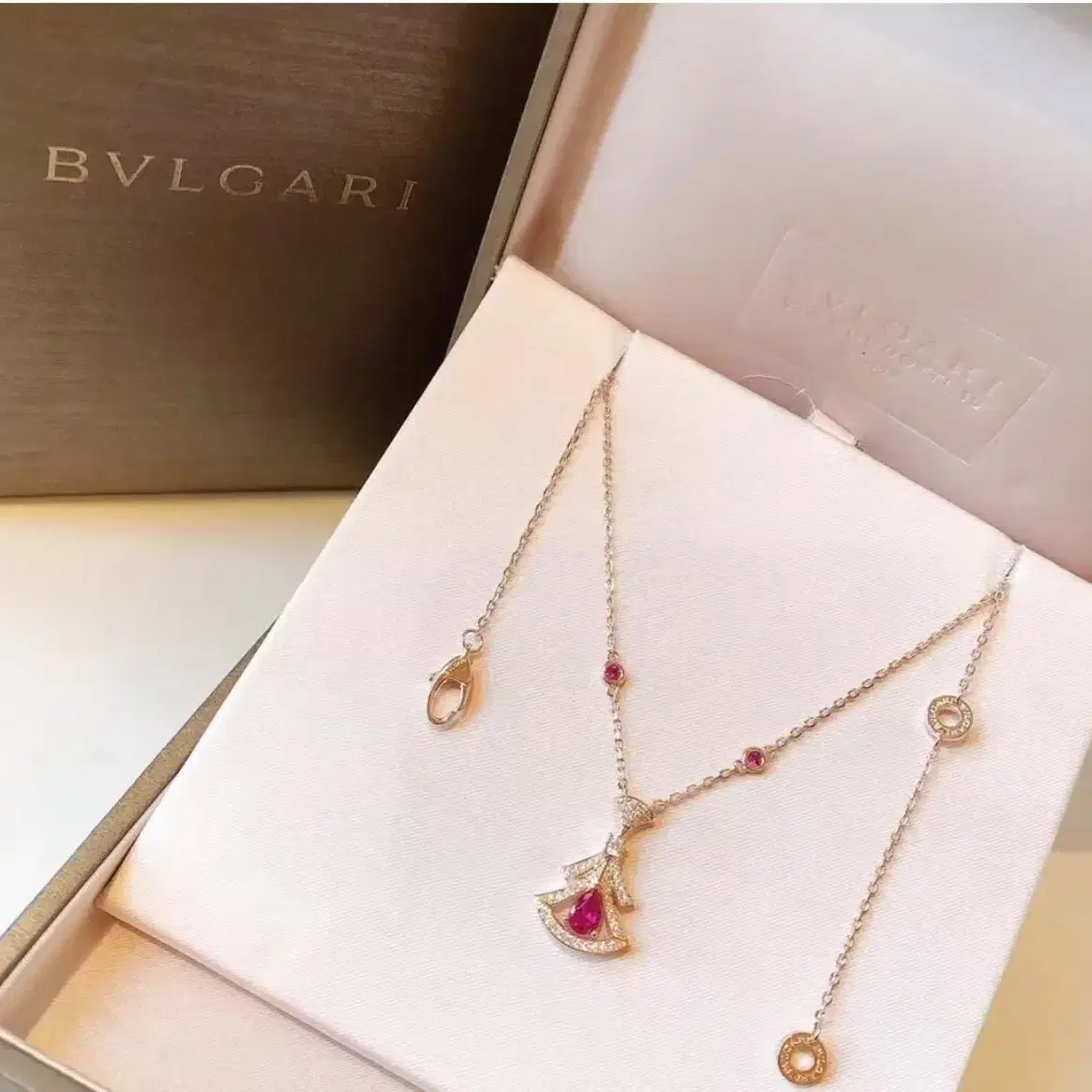 불가리 BVLGARI 클래식 목걸이