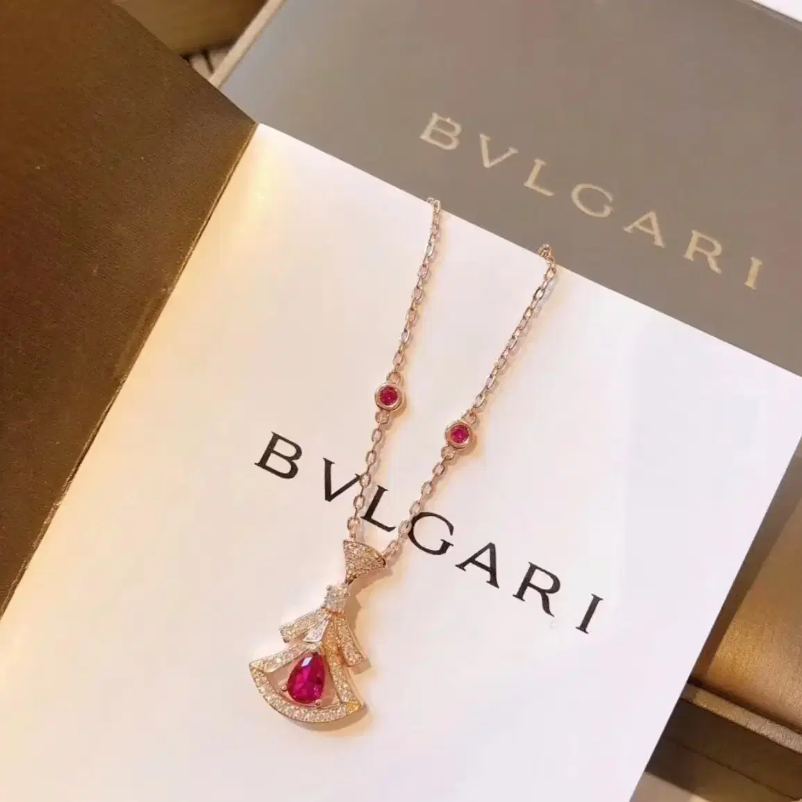 불가리 BVLGARI 클래식 목걸이