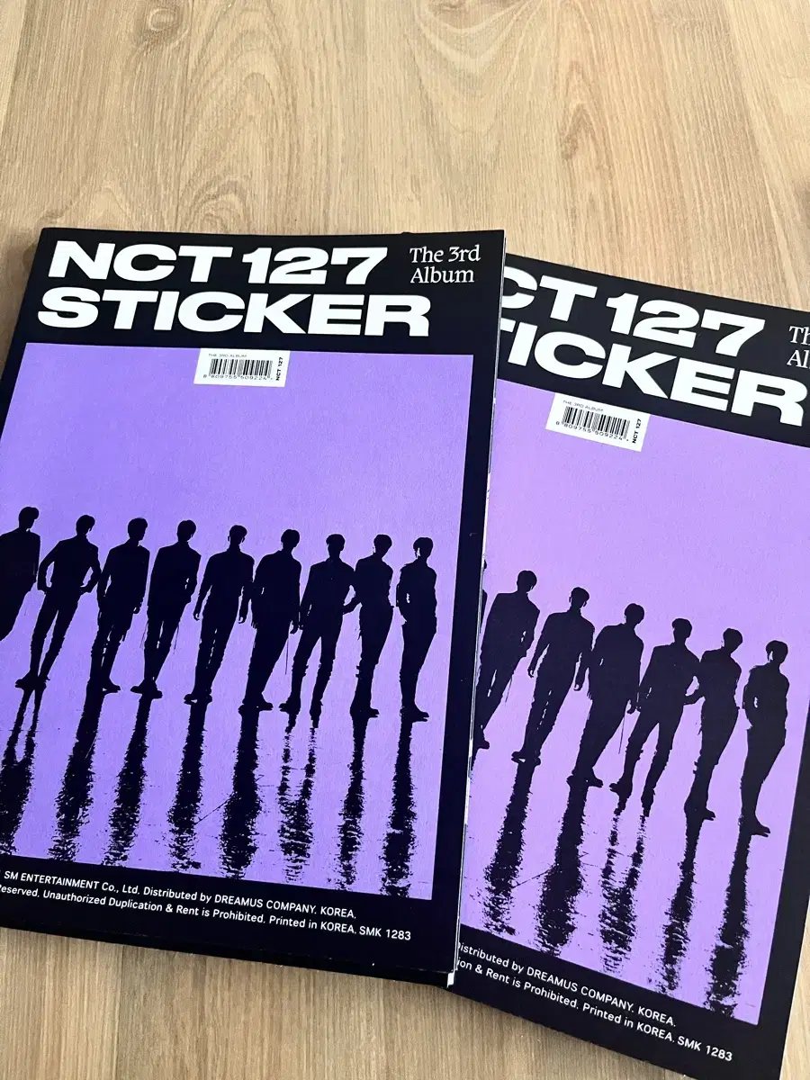 nct127 스티커 앨범