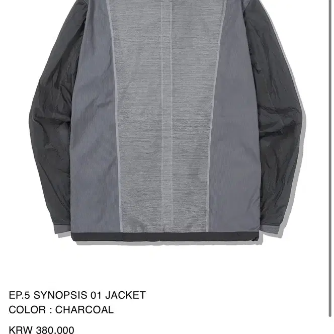 [2] EP.5 SYNOPSIS 01 JACKET CHARCOAL